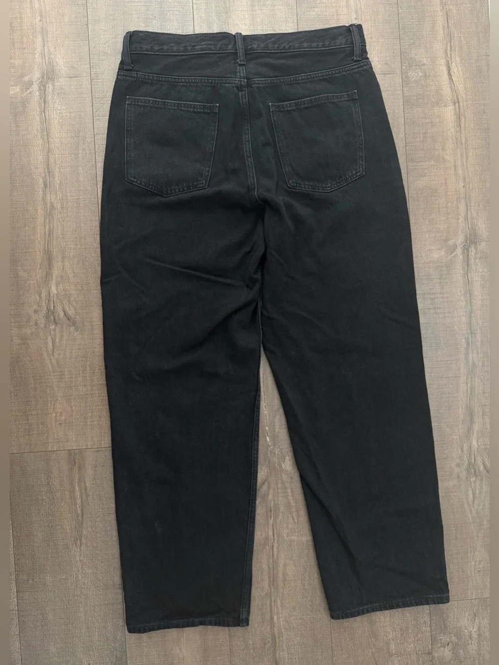 Uniqlo Black Baggy Jeans- Mens